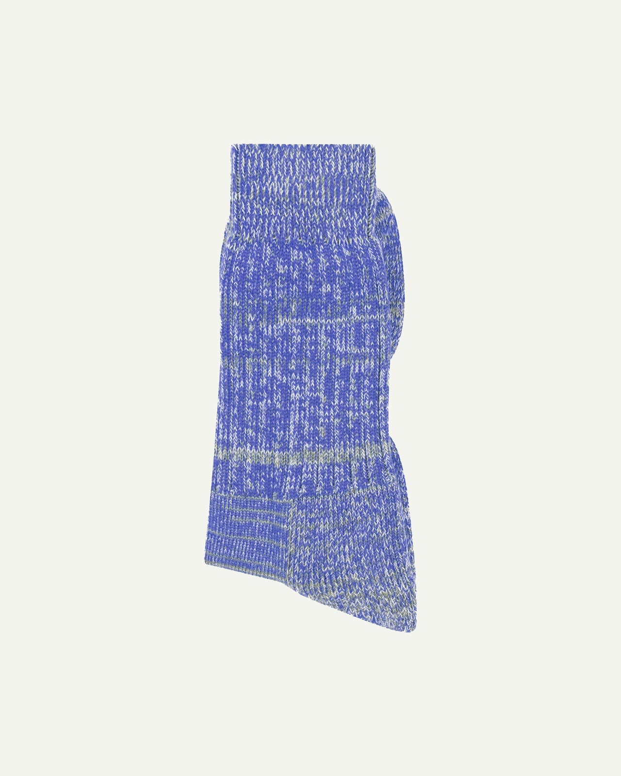 Uskees #4006 Ultra Blue Organic Cotton Socks