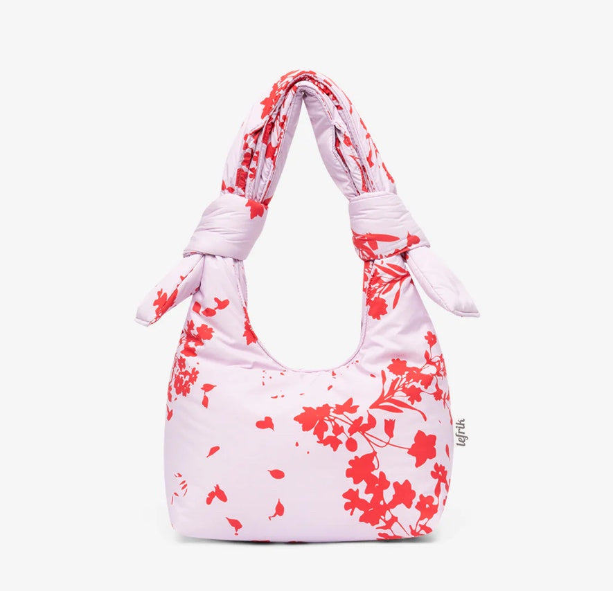 Lefrik Biwa Mini Printed Floral Pink Bag