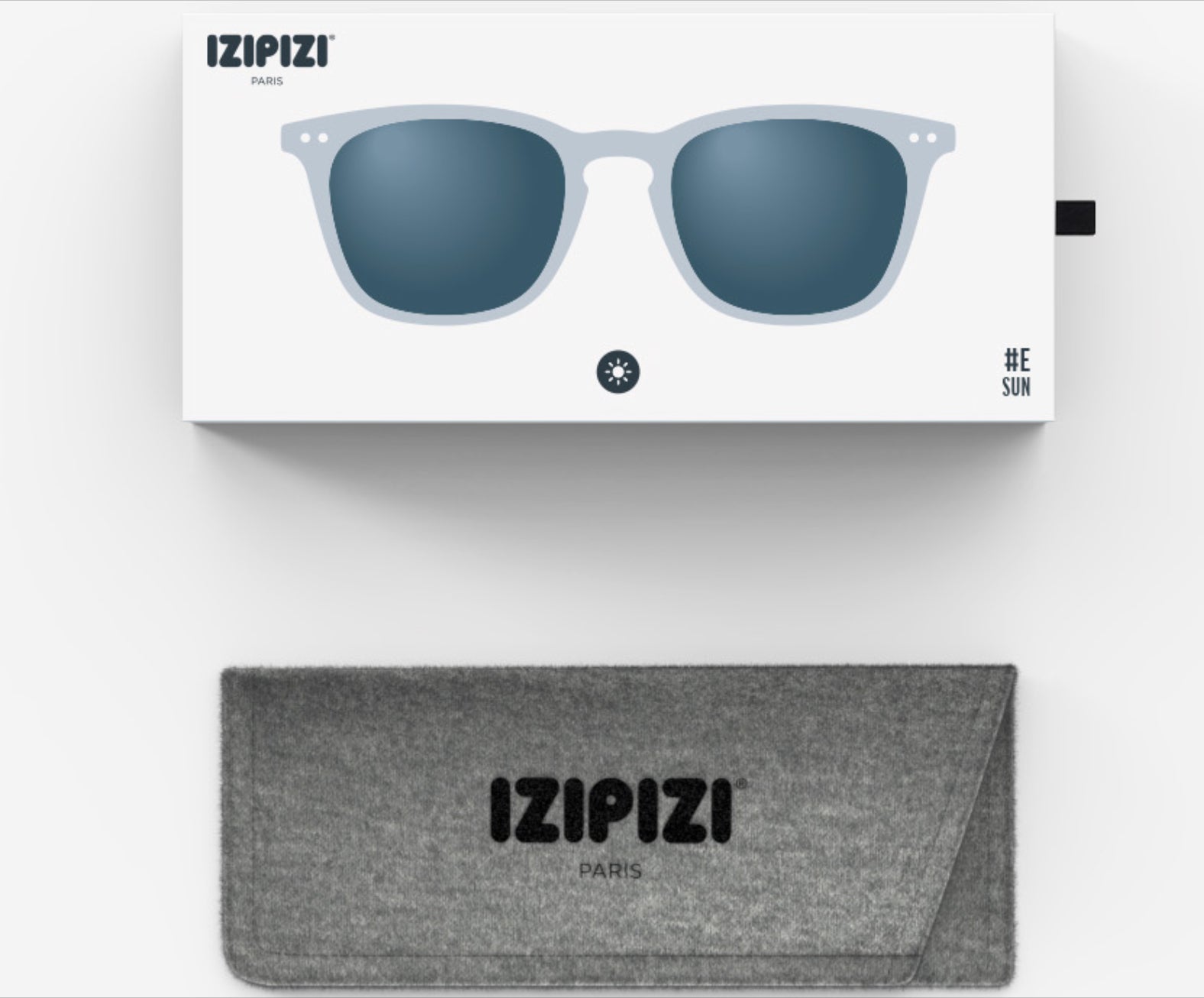 Izipizi #E Frozen Blue Sunglasses