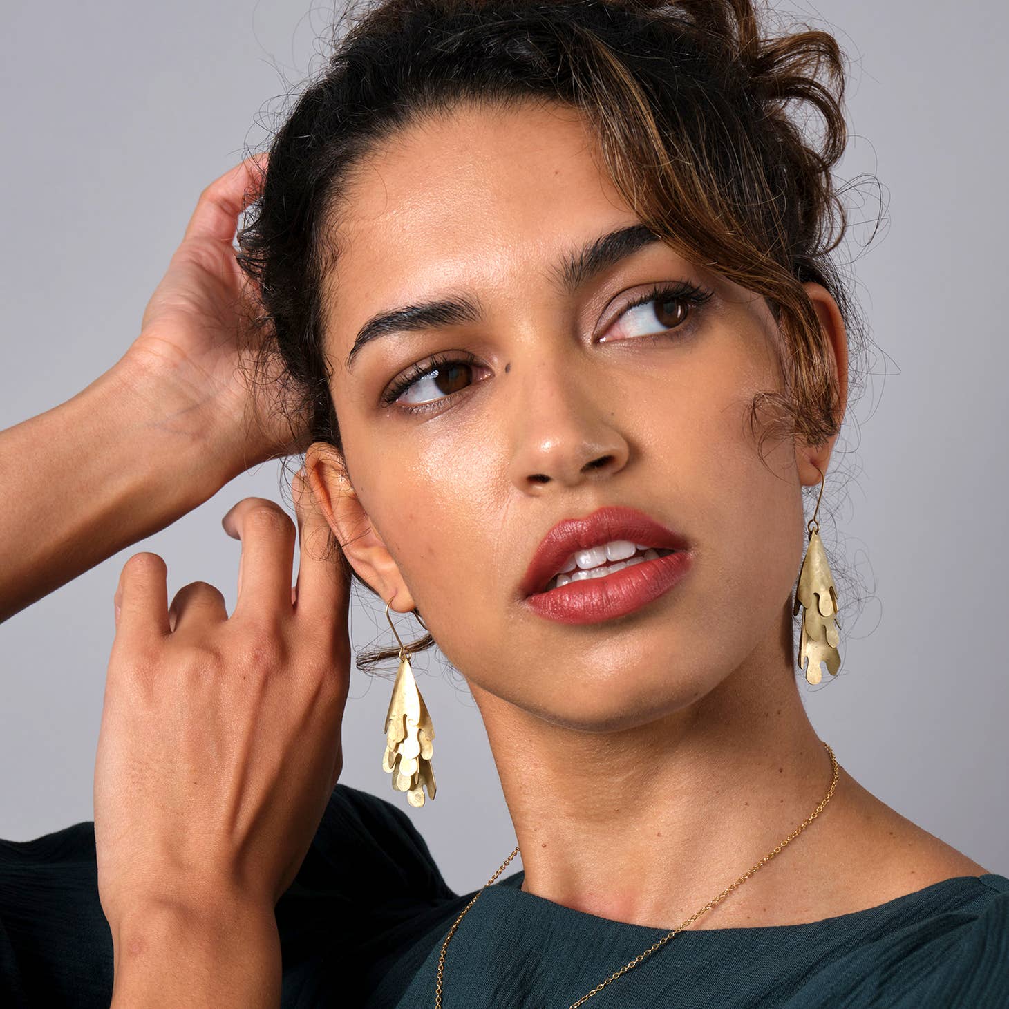 Just Trade Seaweed Cascade Earrings