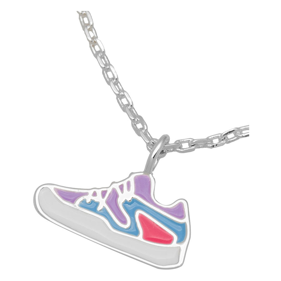 Lulu Copenhagen Silver Sneaker Necklace