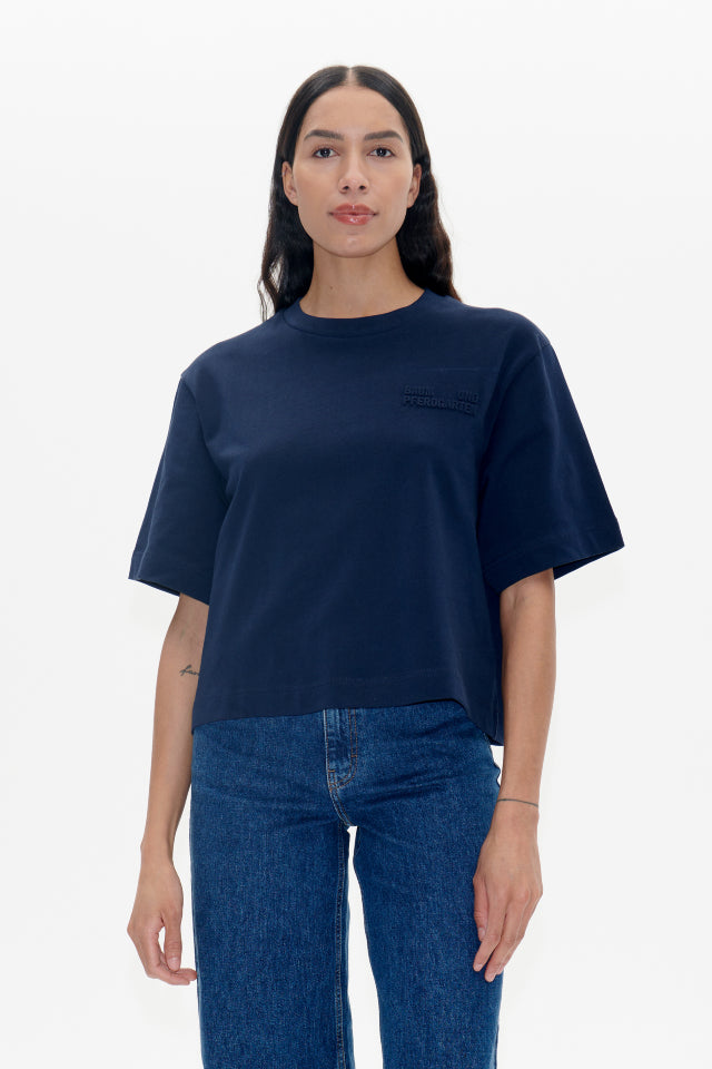 Baum Und Pferdgarten Jian Bartone Blue T-shirt
