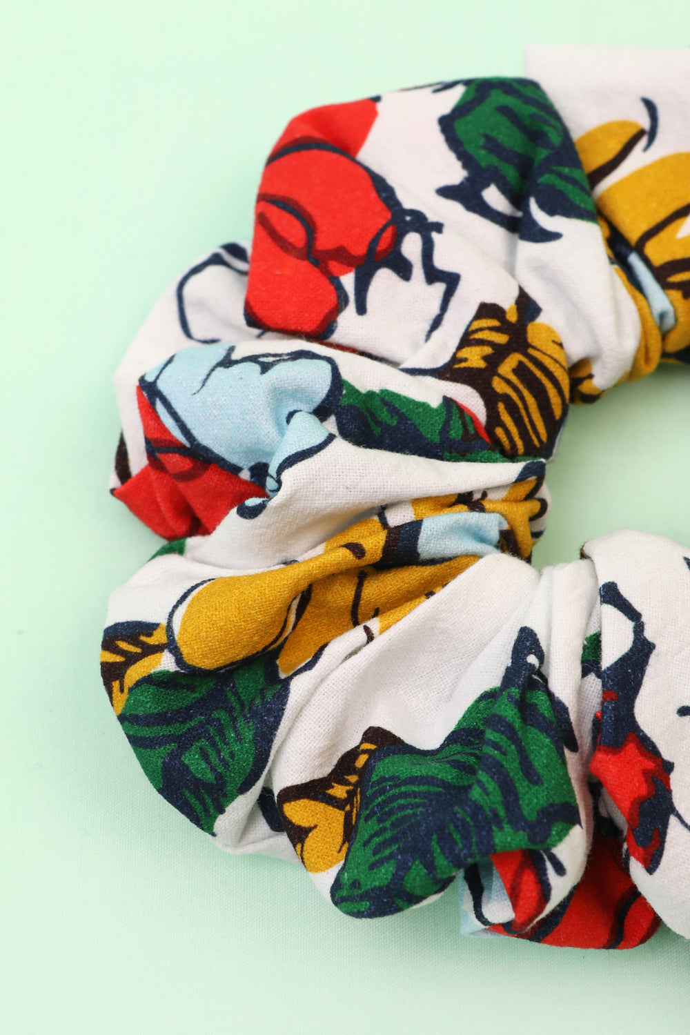L.F Markey Cosmos Floral Scrunchie