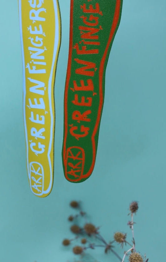 Ark Dark Green Finger Bookmark
