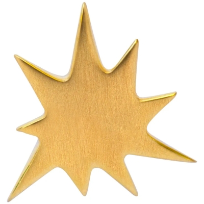 Lulu Copenhagen Kapow Gold Plated Single earring