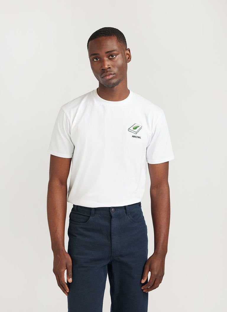 Percival Sting Book Embroidered T-shirt