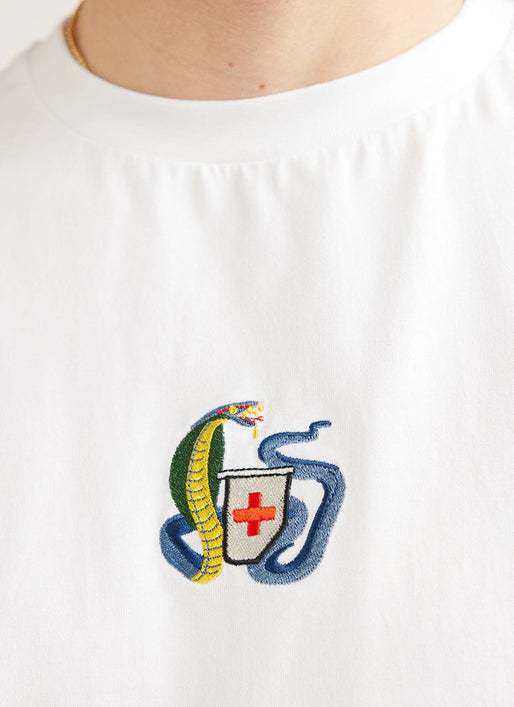 Percival Grass Viper White T-shirt