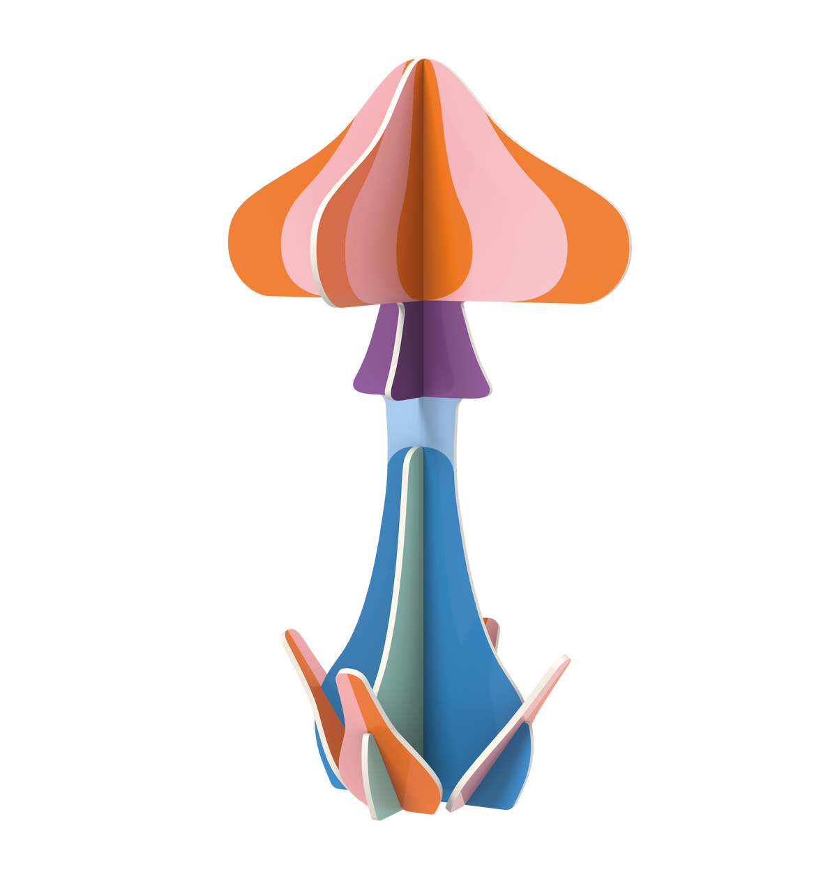 Octaevo Mushroom Paper Sculpture 3
