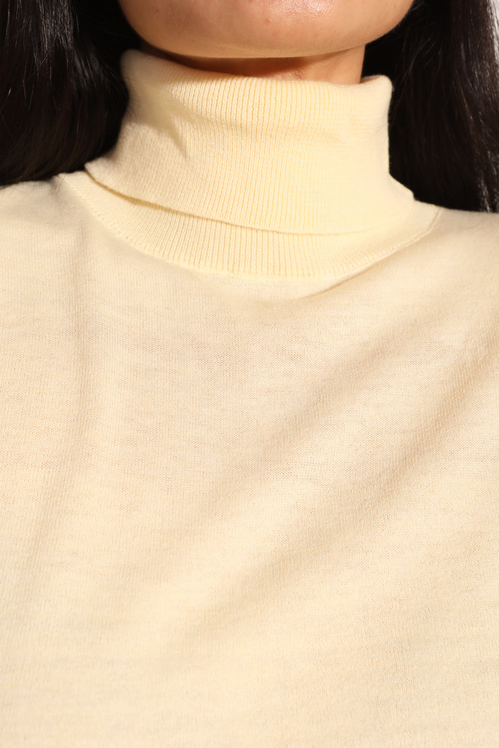 L.F Markey Joshua Cream Polo Jumper