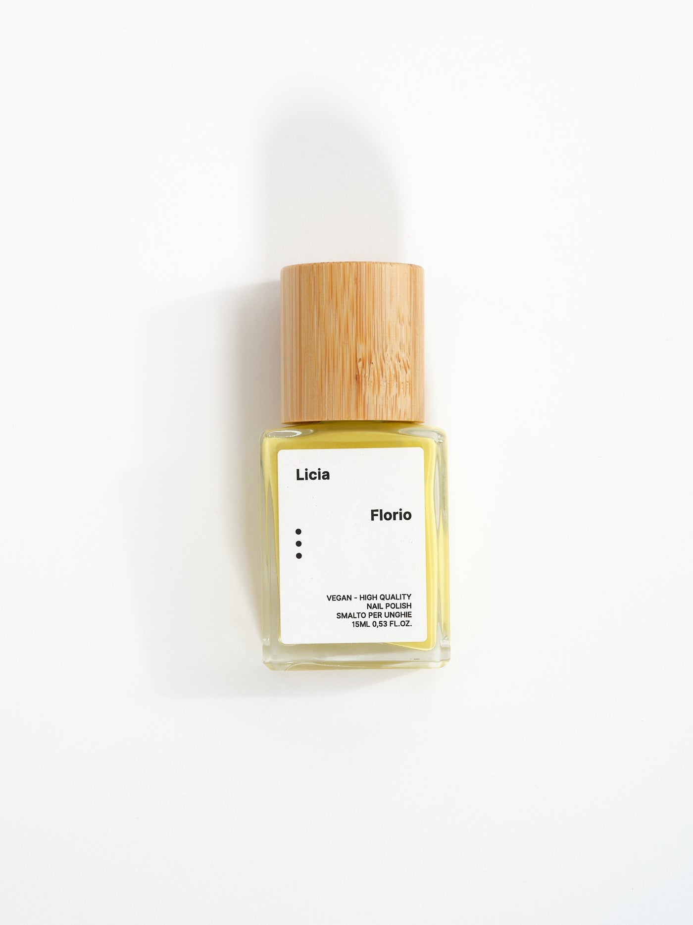 Licia Florio Limone Nail Polish