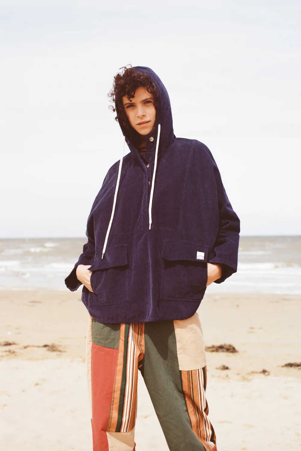 L.F Markey Griffin Navy Anorak