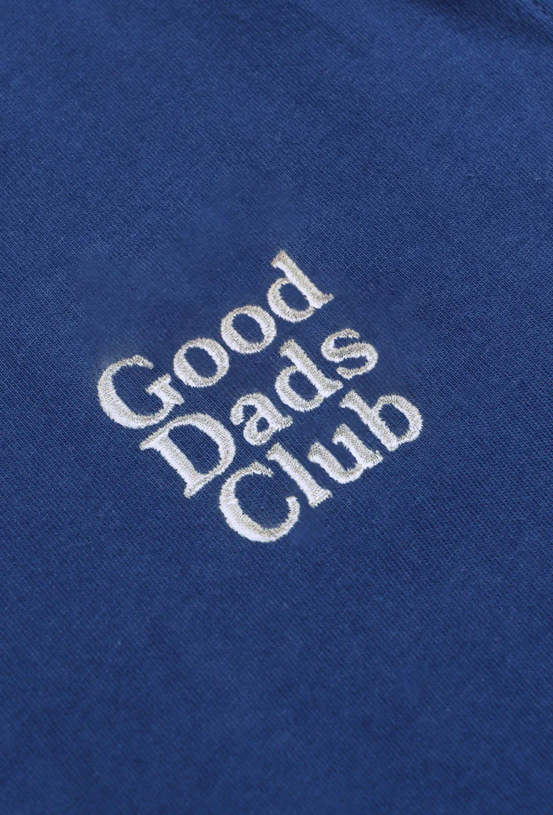 Far Afield Good Dads Club Embroidered Navy T-shirt