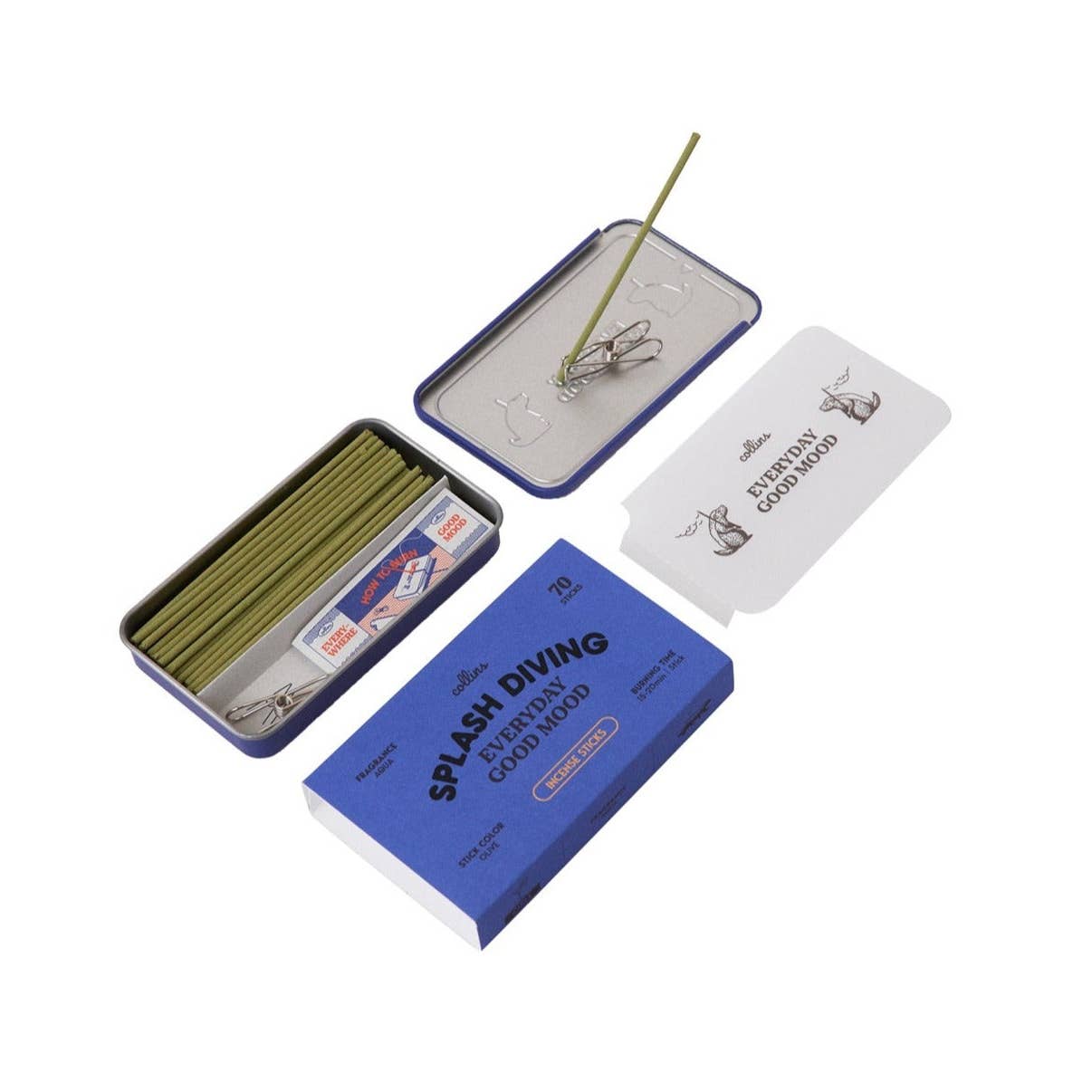 Collins Splash Diving Everyday Good Mood Incense Sticks