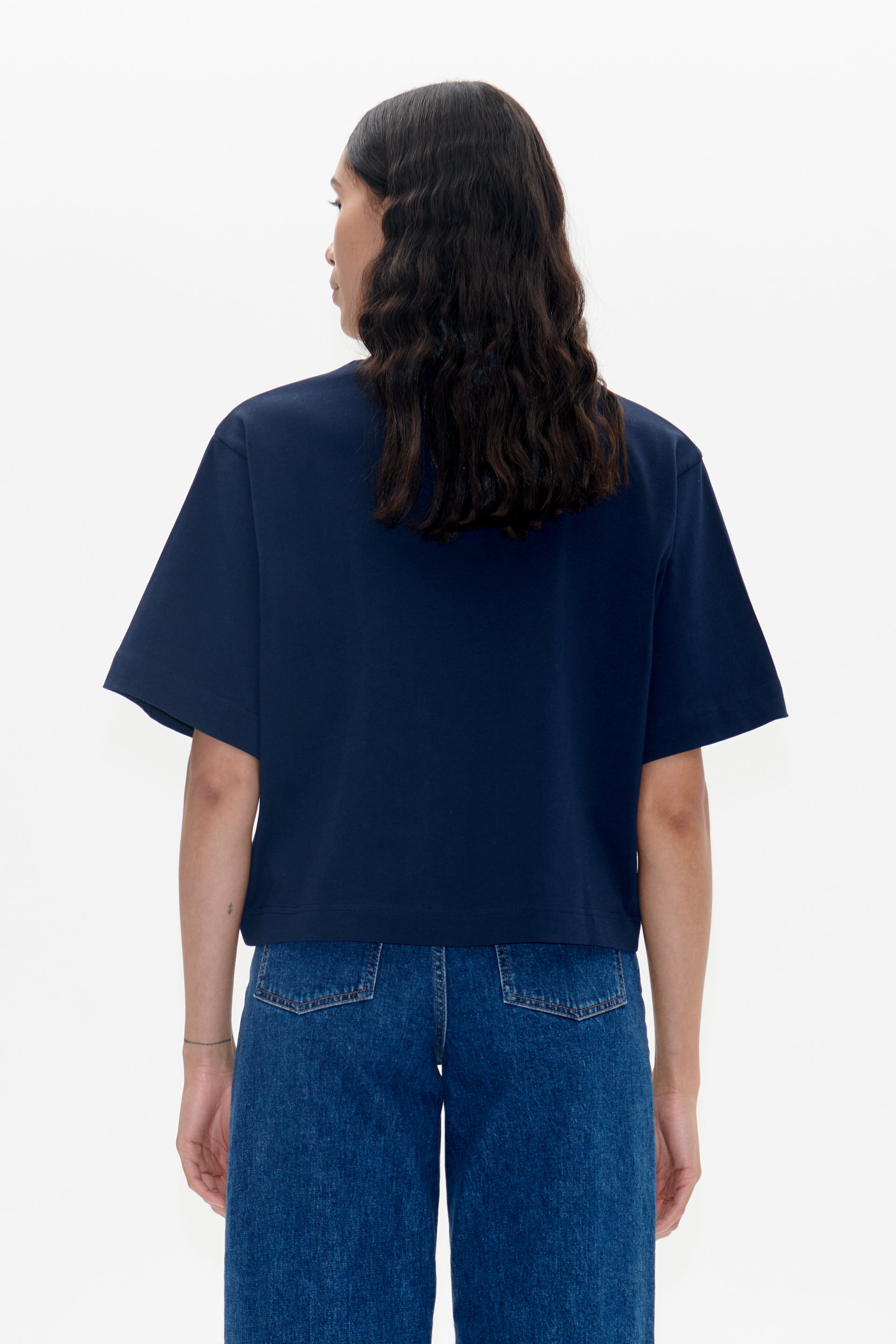 Baum Und Pferdgarten Jian Bartone Blue T-shirt