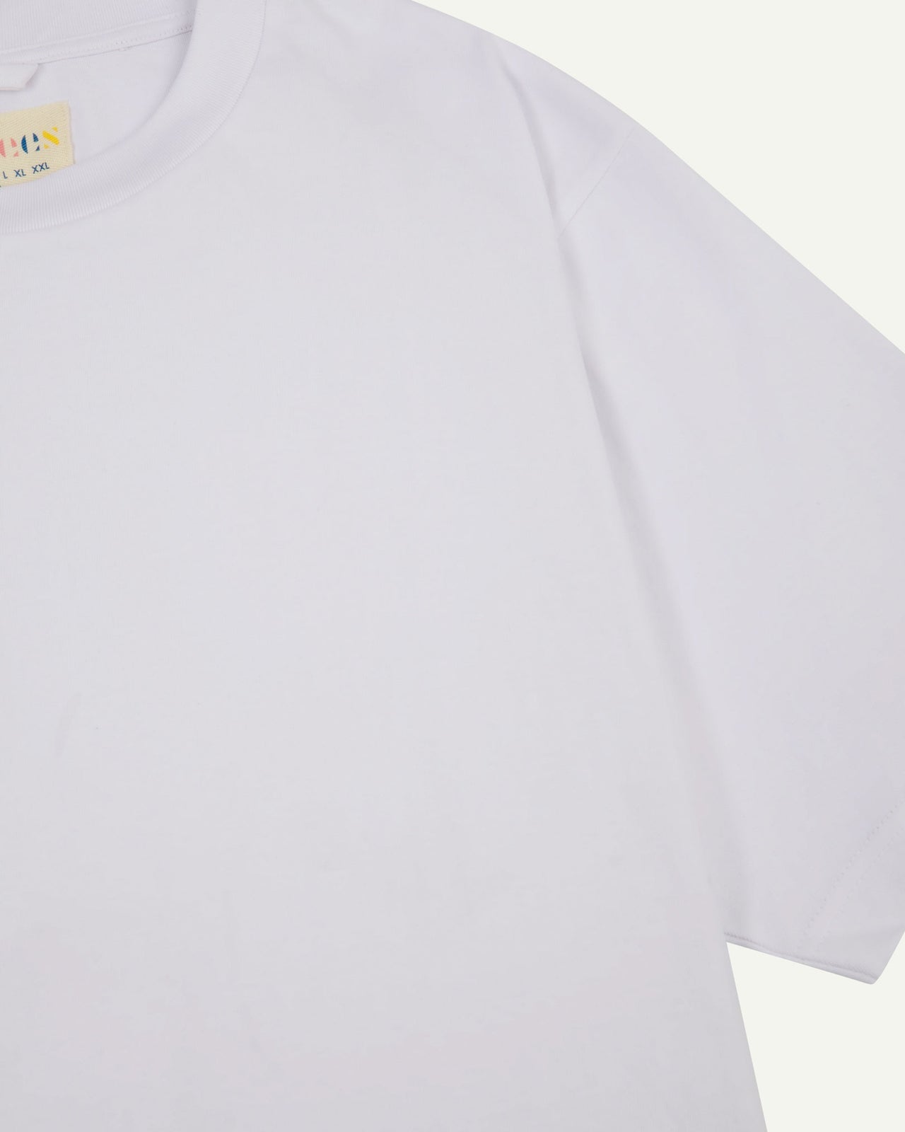 Uskees #7008 Oversized White T-Shirt