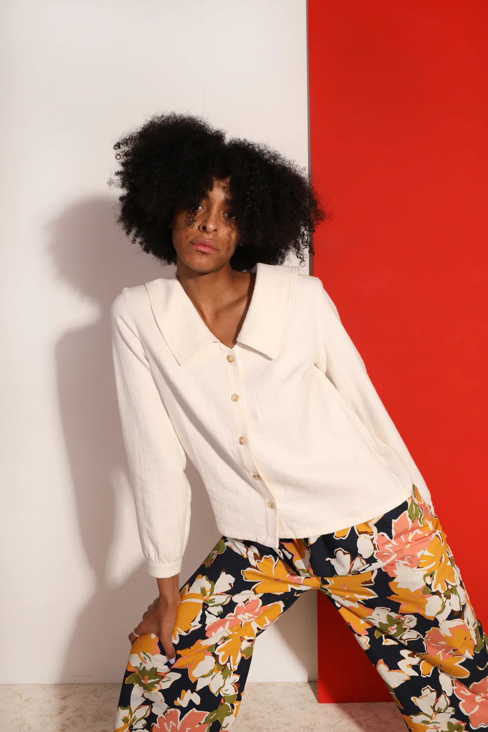 L.F Markey Albie White Shirt