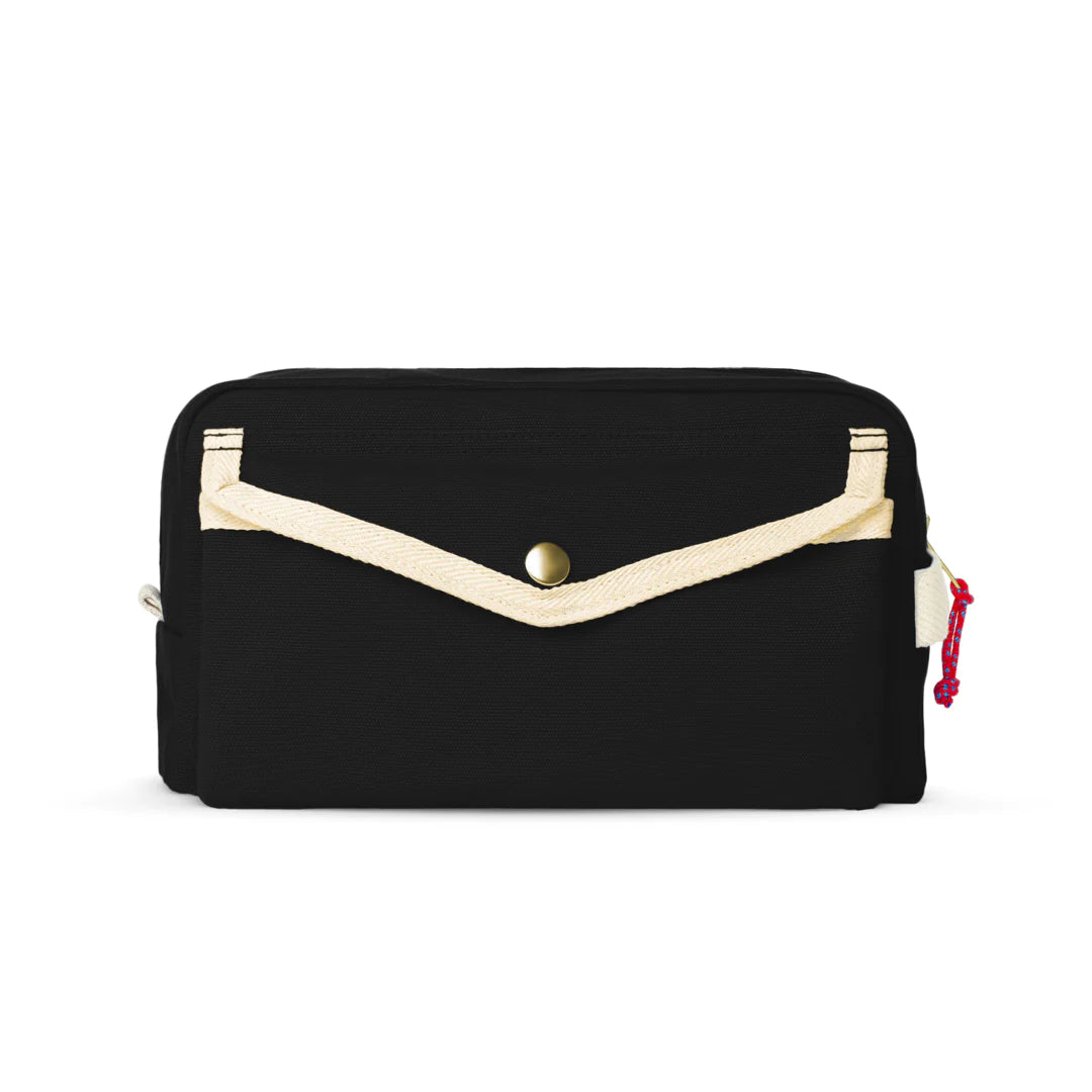 Ykra Black Dopp Bag
