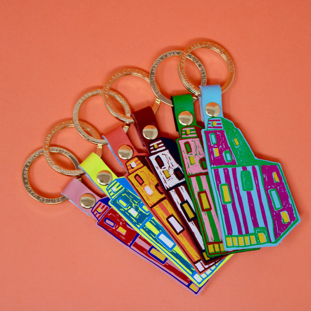 Ark Fun House Turquoise Key Fob