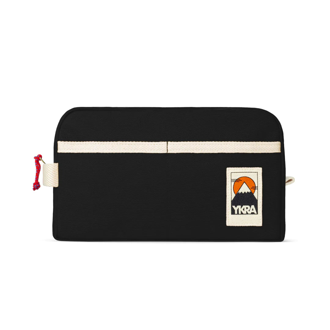 Ykra Black Dopp Bag