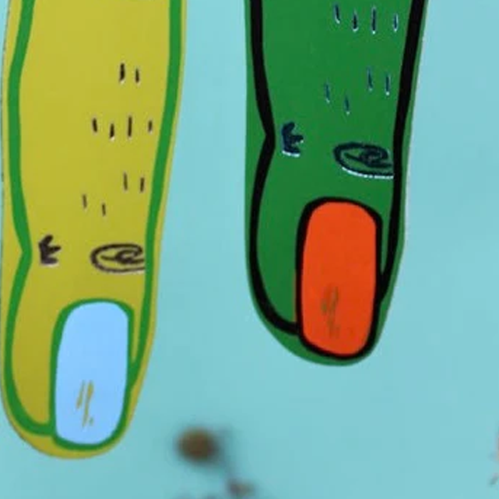 Ark Dark Green Finger Bookmark