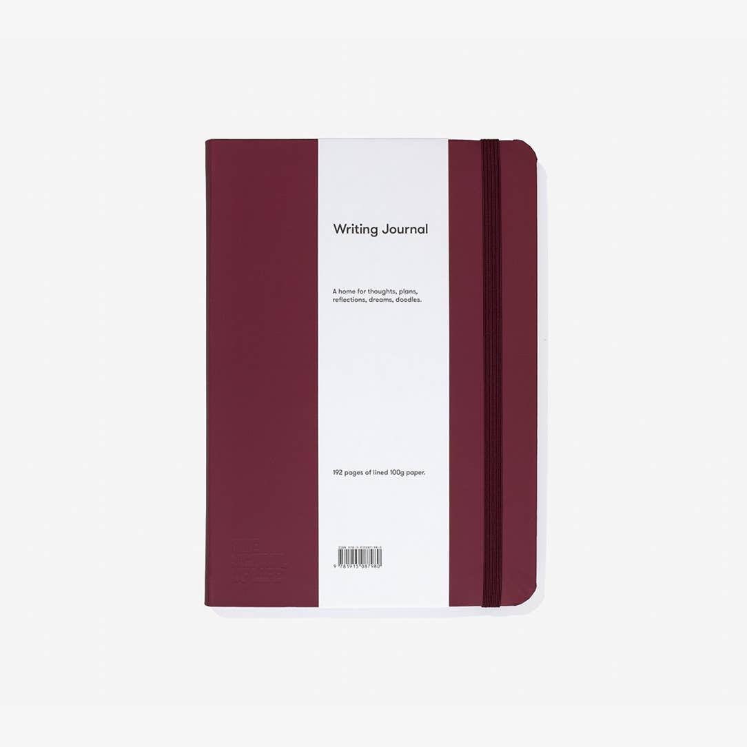 The School Of Life Burgundy Writing Journal