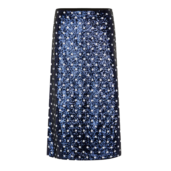 Baum Und Pferdgarten Jily Blue Dotted Sequins Skirt
