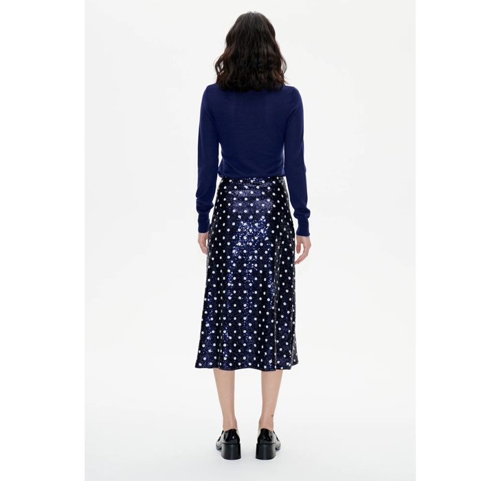 Baum Und Pferdgarten Jily Blue Dotted Sequins Skirt