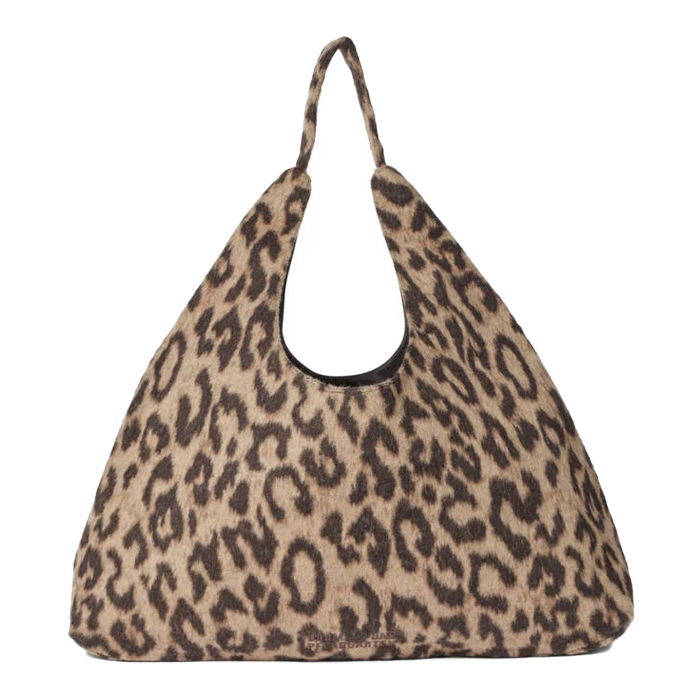 Baum Und Pferdgarten Kleola Wool Camel Leopard Bag