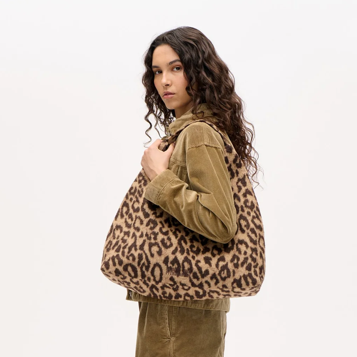 Baum Und Pferdgarten Kleola Wool Camel Leopard Bag