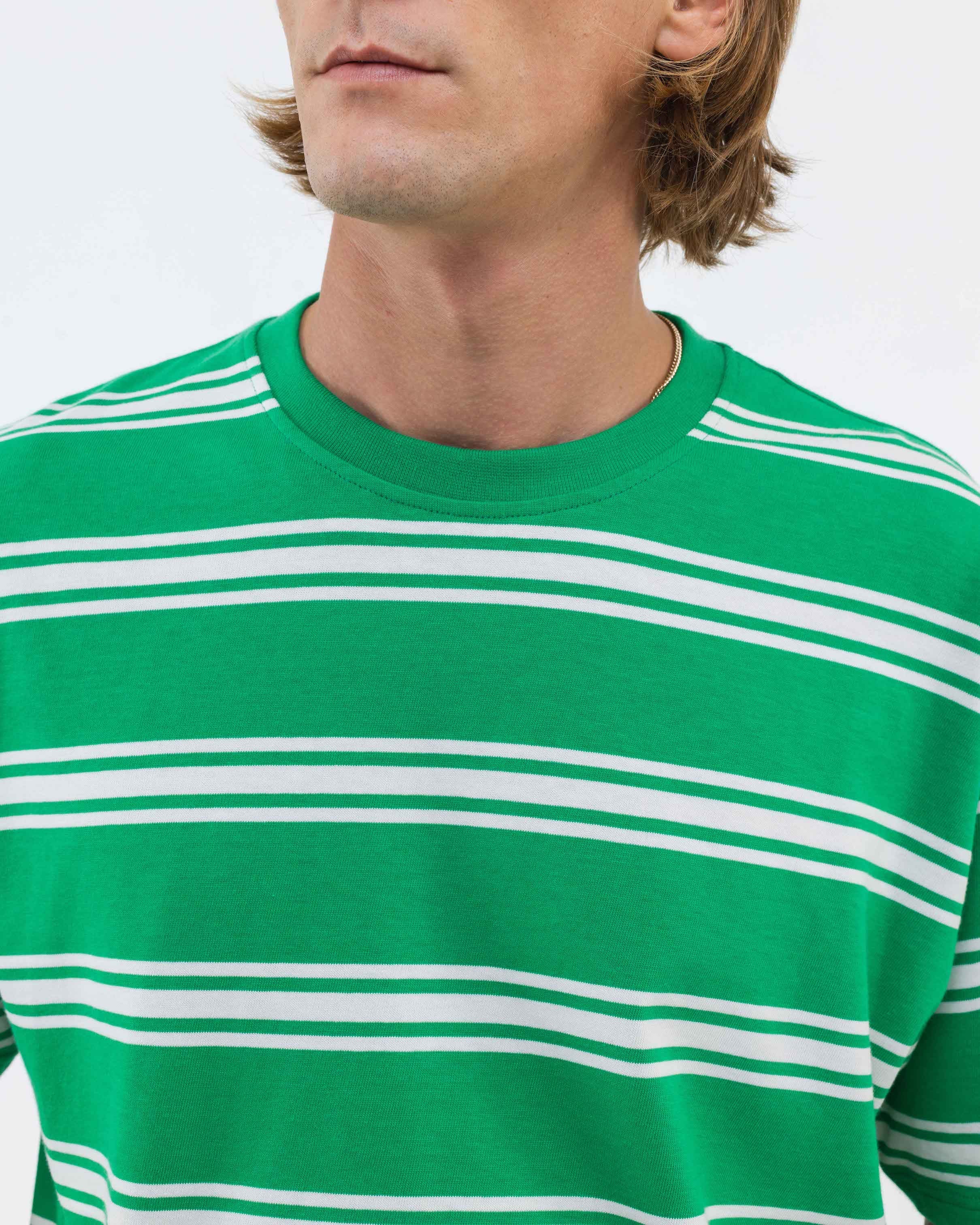 Castart The Chairs Green Stripe T-shirt