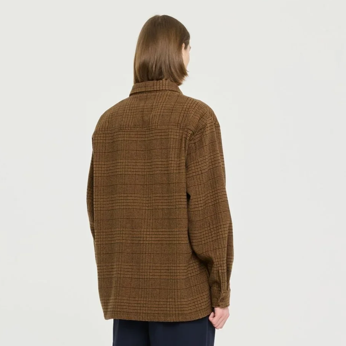 Castart Imperata Brown Overshirt