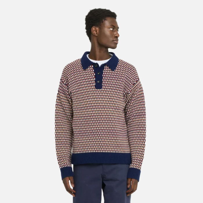 Castart Meryon Red Knit Jumper
