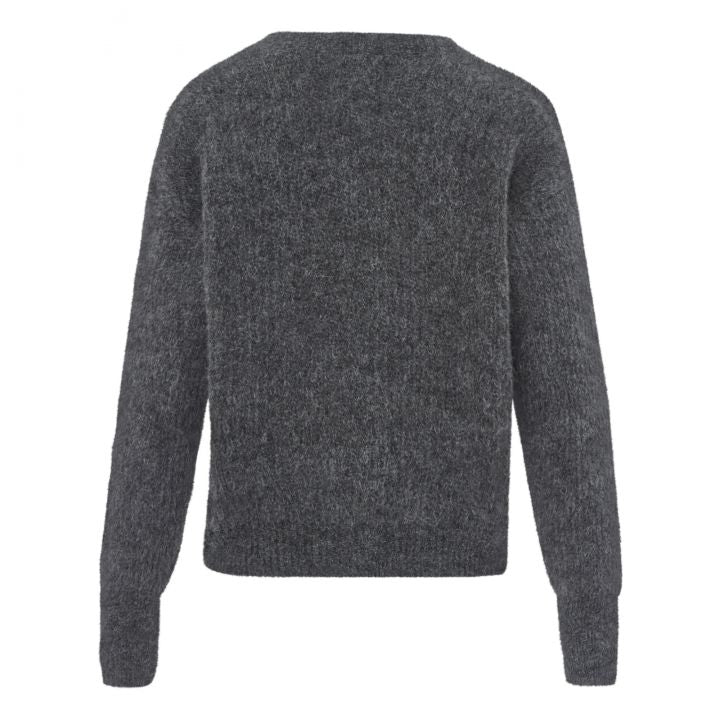 Leon & Harper Manou Plain Anthracite Jumper