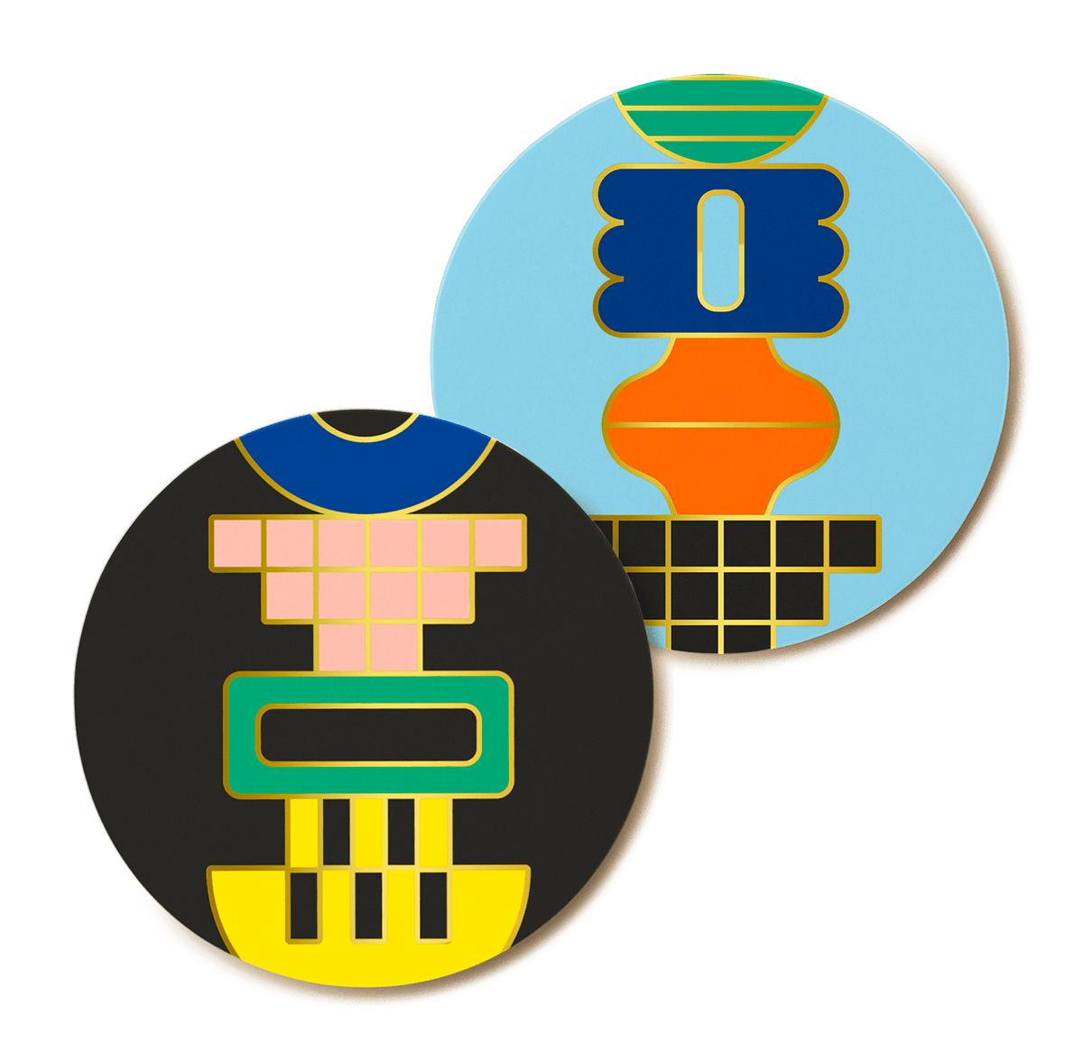 Octaevo Templo Paper Coasters Set