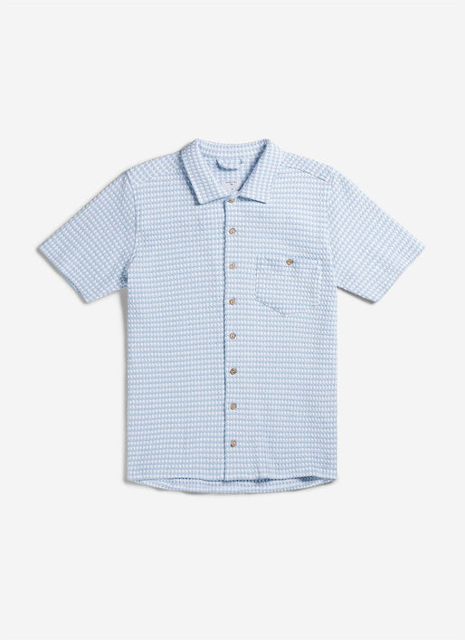Percival Light Blue Cuban Shirt