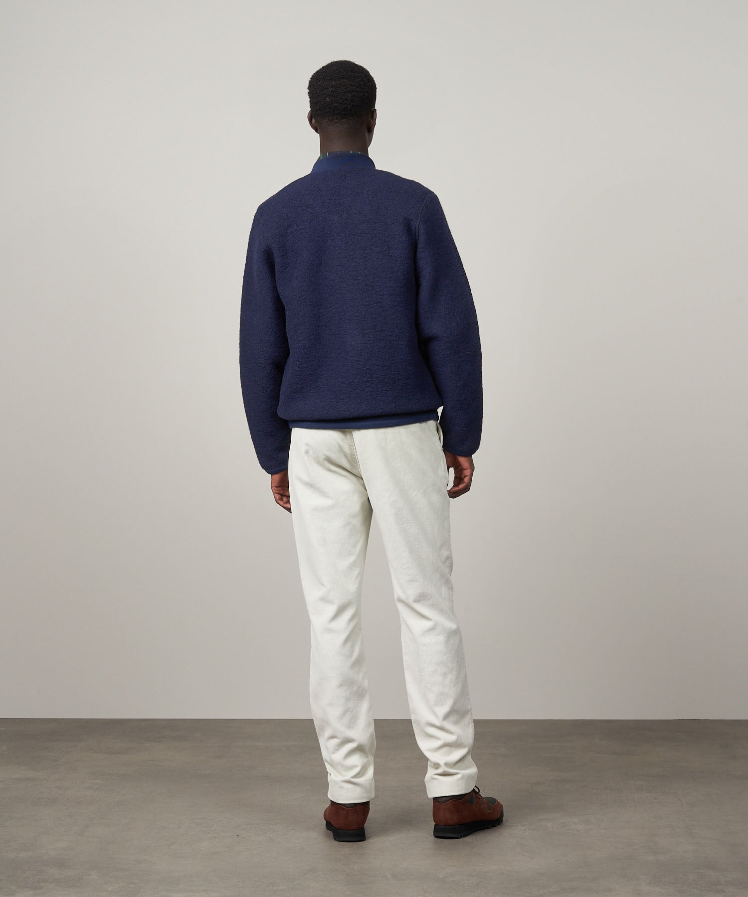 Hartford David Navy Knit Jacket