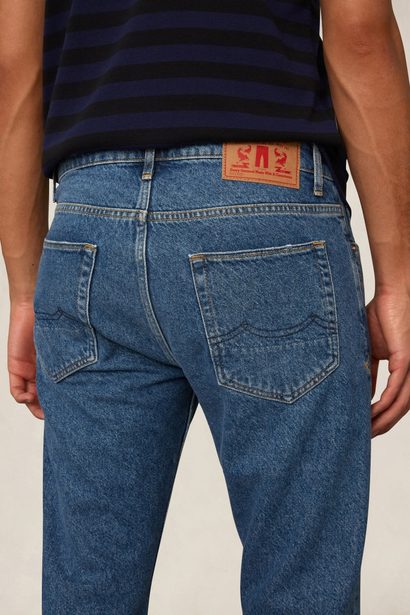 Kings Of Indigo Kong Eco Recycled Blue Used Jeans