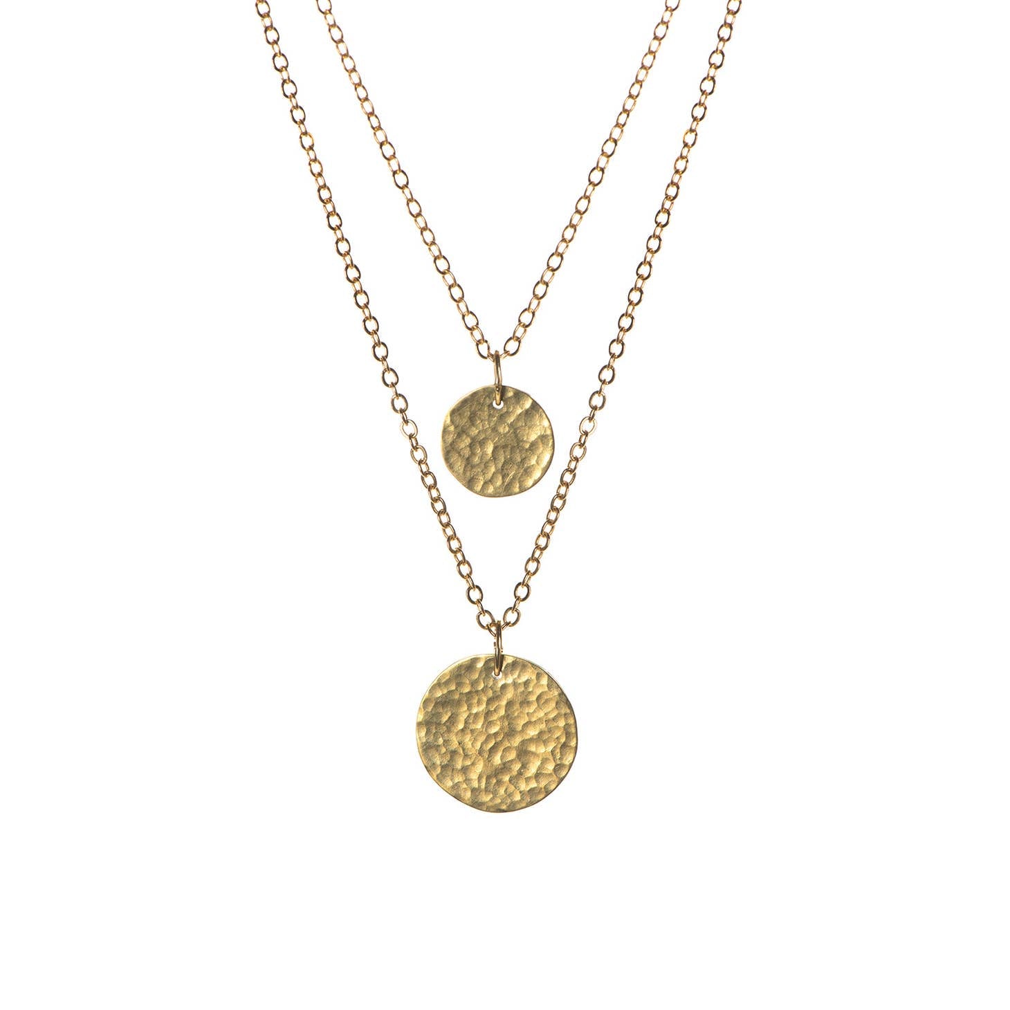 Just Trade Asha Layered Disc Necklace
