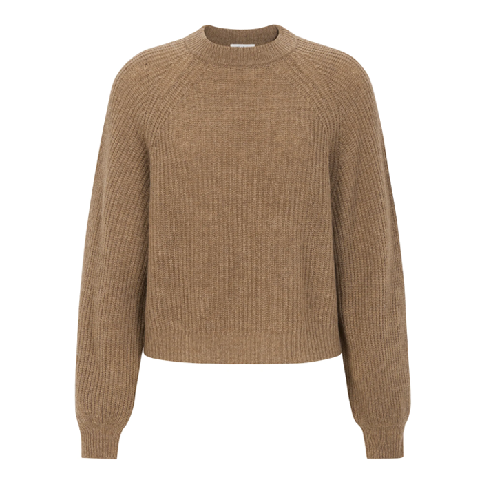 Esmé Studios ESJutta Brown Knit Jumper