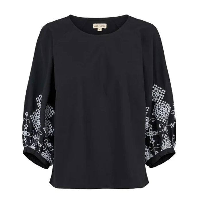Esmé Studios ESNovelle Black Blouse
