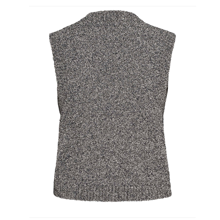 Esmé Studios ESPhilo Black Mélange Knit Vest