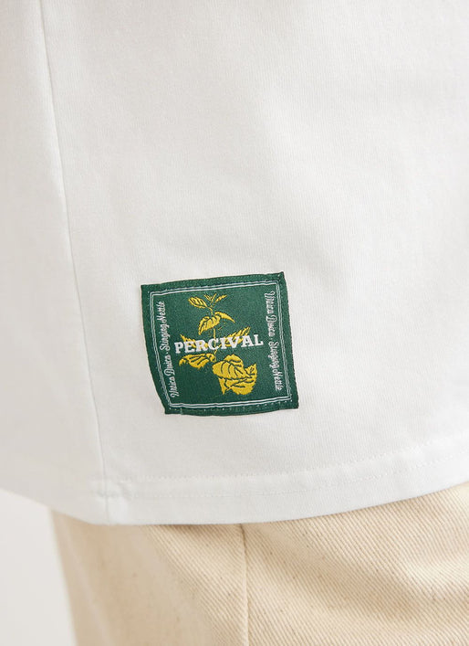 Percival Grass Viper White T-shirt
