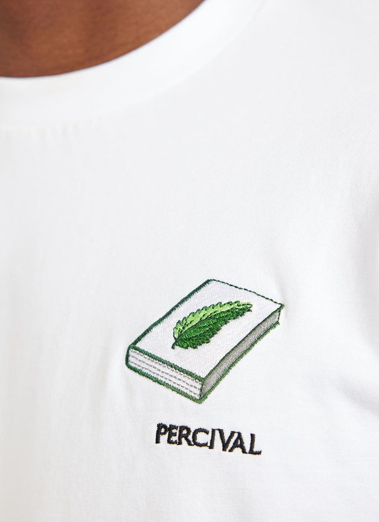 Percival Sting Book Embroidered T-shirt