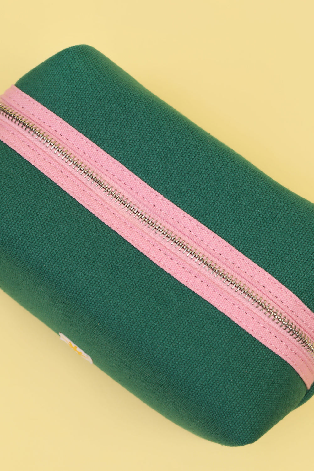 L.F Markey Green/Pink Toiletries Bag