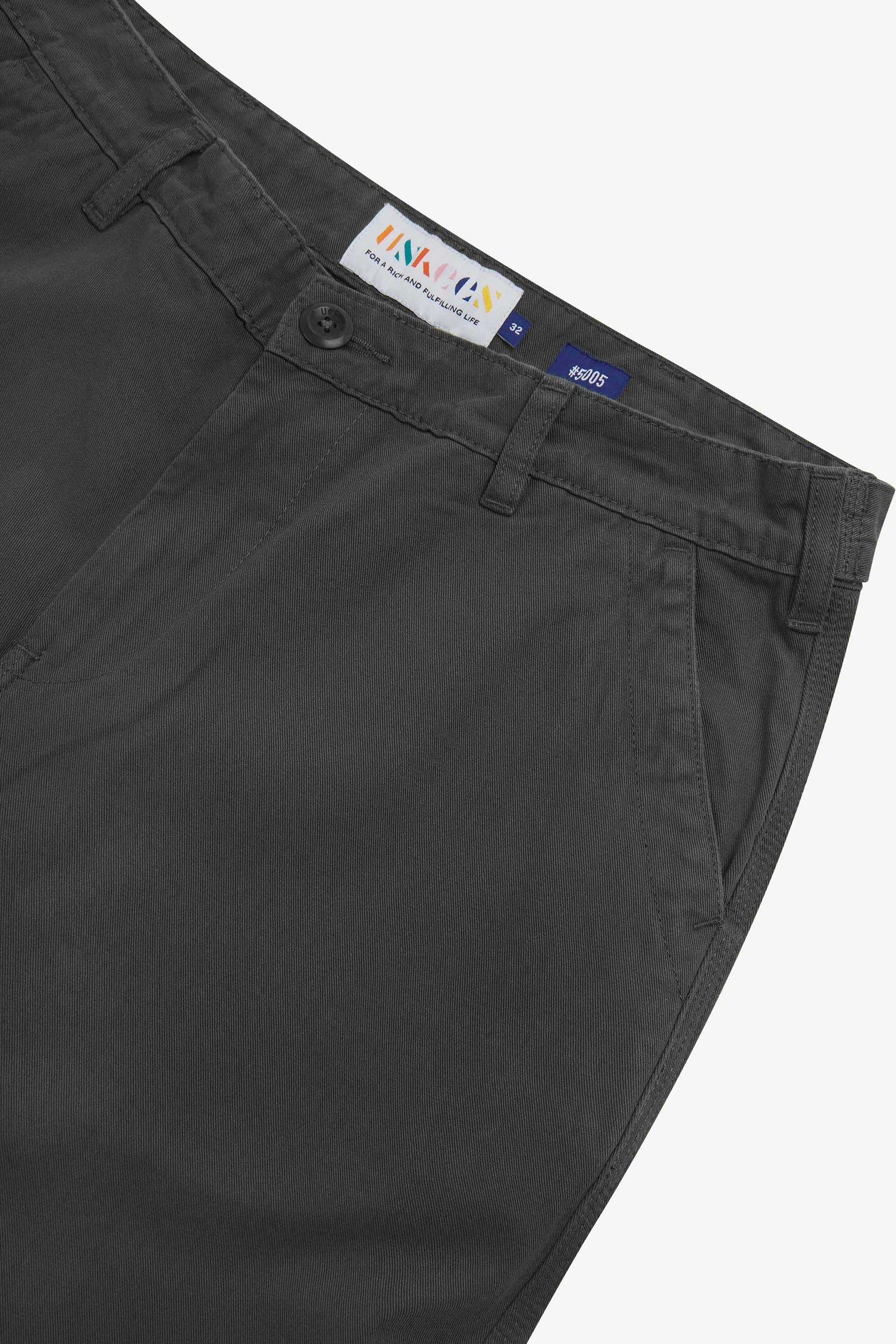 Uskees #5005 Charcoal Twill Workwear Trousers