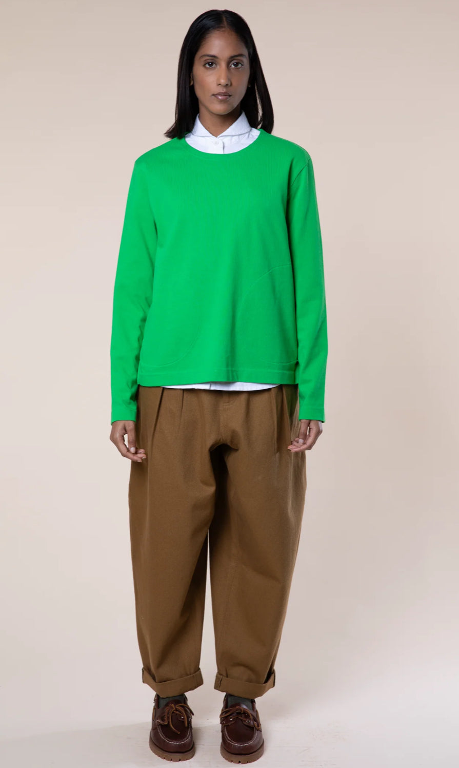 Tenter Women’s Pepys Unbreton Green Top