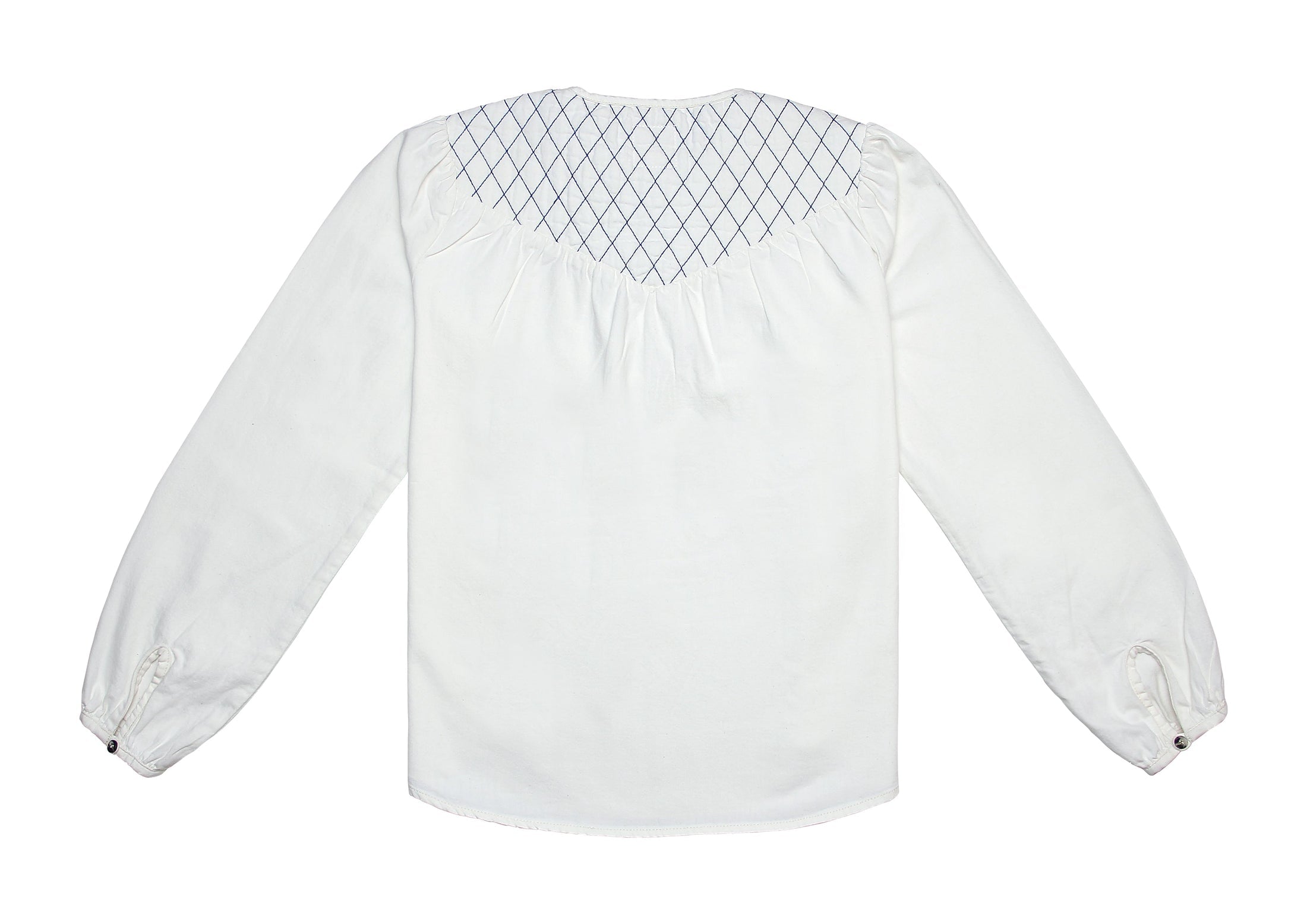 Seventy & Mochi Clio Ecru Blouse