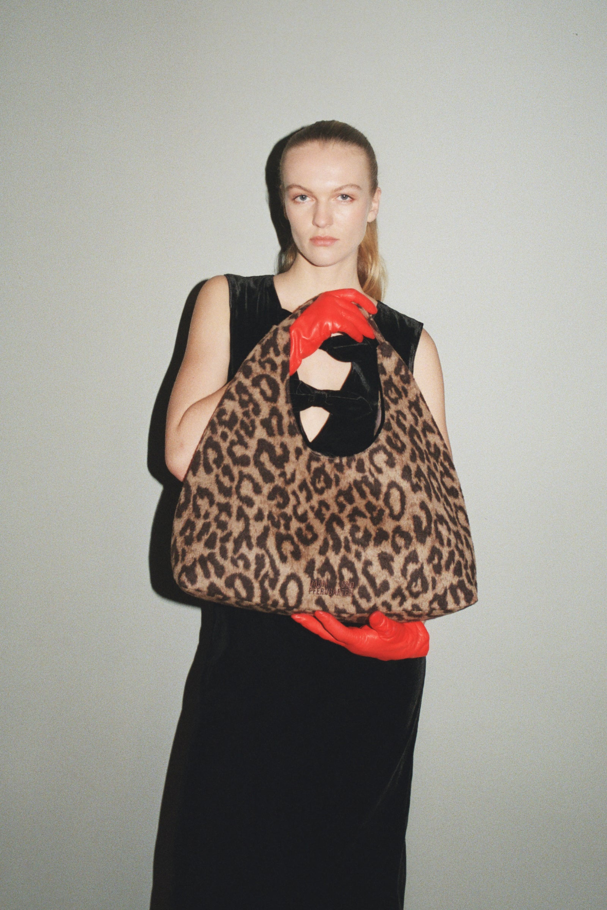 Baum Und Pferdgarten Kleola Wool Camel Leopard Bag