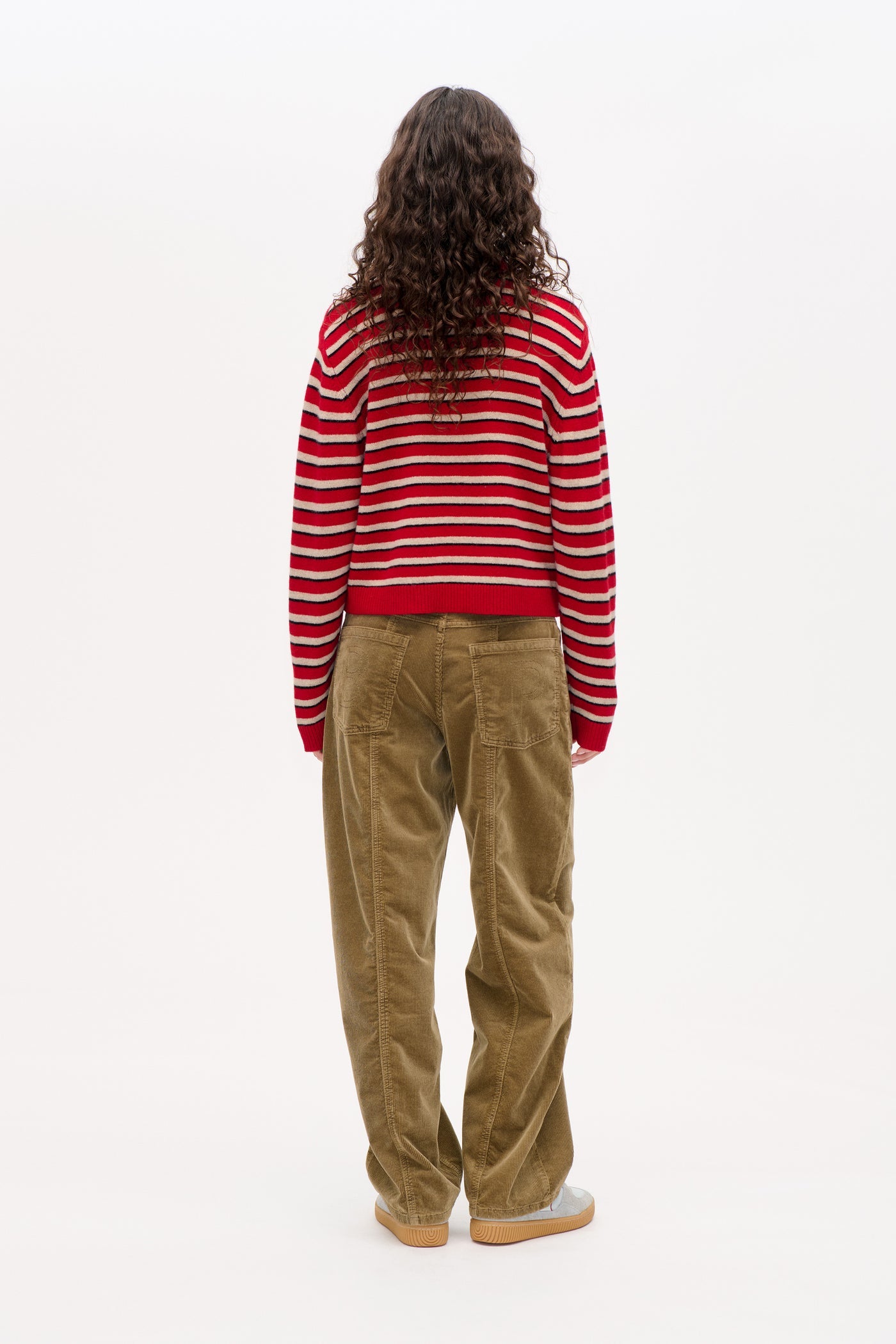 Baum Und Pferdgarten Cori Crimson Red Stripe Jumper