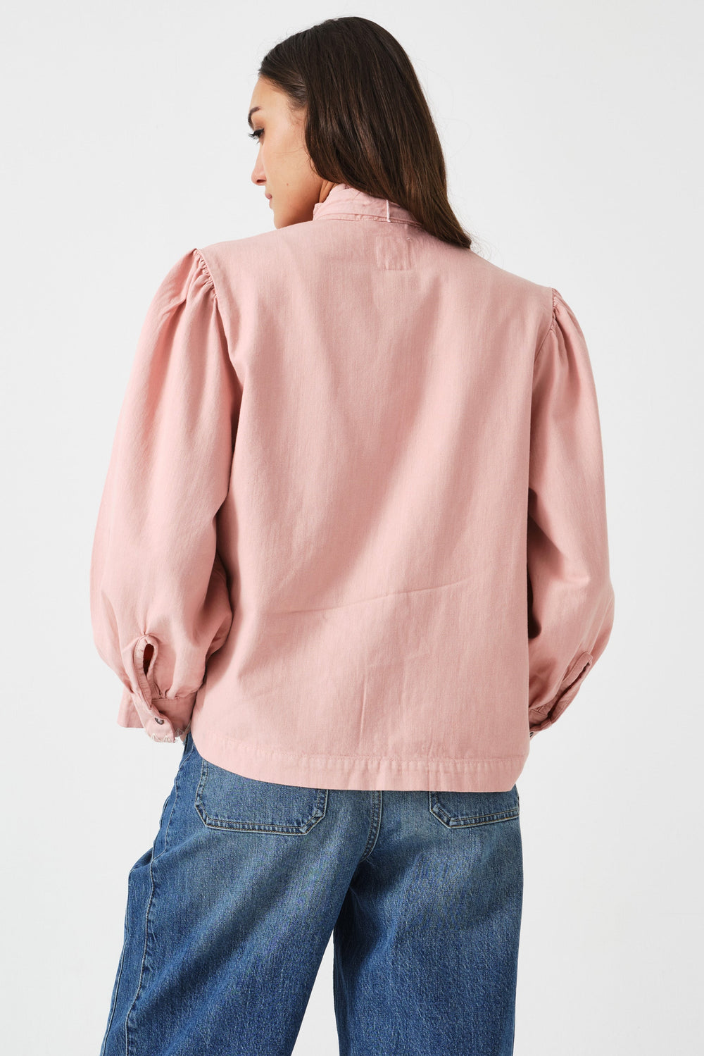Seventy & Mochi Poet Peony Pink Blouse